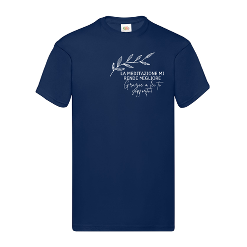 Immagine di T-Shirt Uomo Meditazione Colori