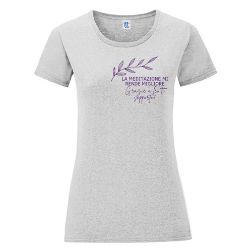 Immagine di T-Shirt Donna Meditazione Chiara