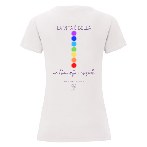 Immagine di T-Shirt Donna Cuore Cristallino Chiara