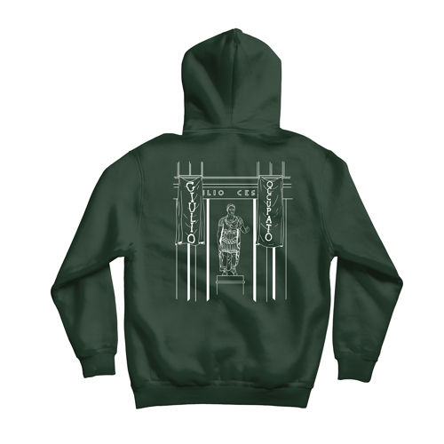 Immagine di Giulio Cesare "Occupato" Hoodie - Forest Green