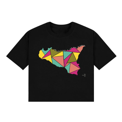 Immagine di T-Shirt Crop Top Sicilia
