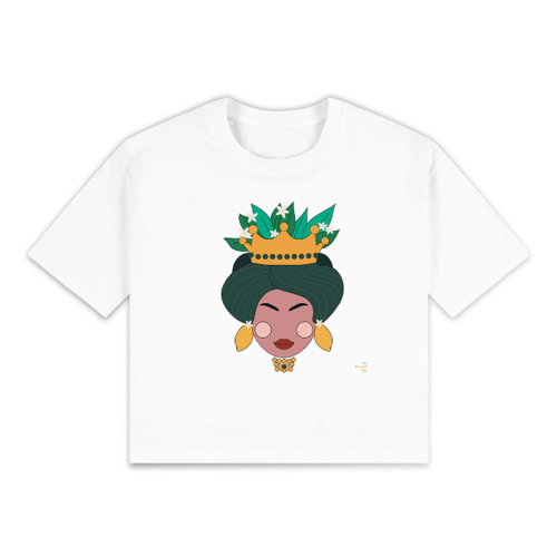 Immagine di T-Shirt Crop Top Mora