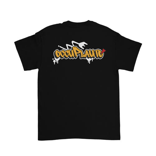 Immagine di PLAUTO T-SHIRT "STREET OCCUPLAUTO" BLACK