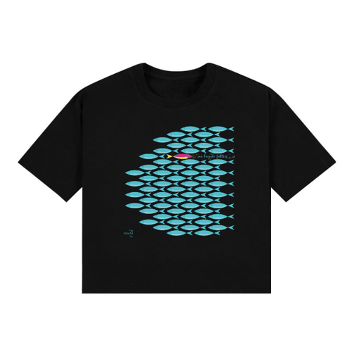 Immagine di T-Shirt Crop Top Sardine