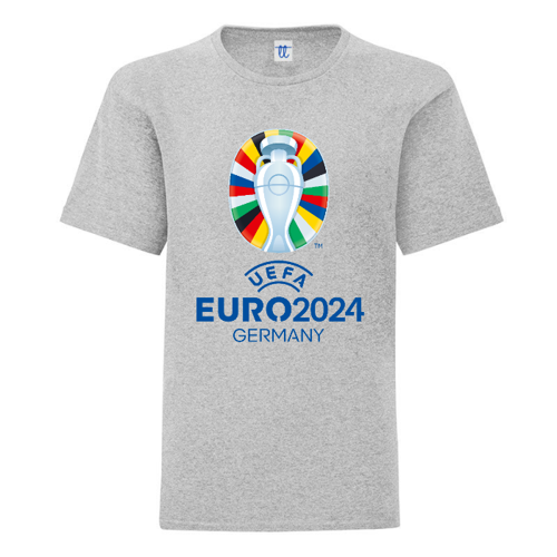 Immagine di T-Shirt Bambino B&C Exact 150 LOGO EURO 2024