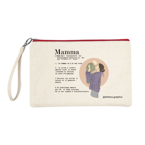 Immagine di Astuccio 100% cotone Canvas - MOM