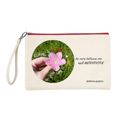 Immagine di Astuccio 100% cotone Canvas - FIORIRE
