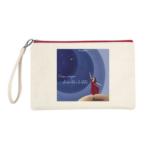Immagine di Astuccio 100% cotone Canvas - PUNTA ALLE STELLE