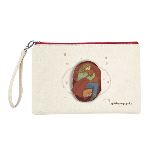 Immagine di Astuccio 100% cotone Canvas -LOVEPET