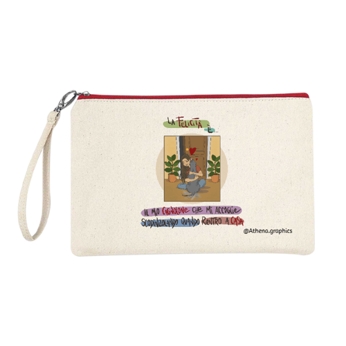 Immagine di Astuccio 100% cotone Canvas - FELICITA'07
