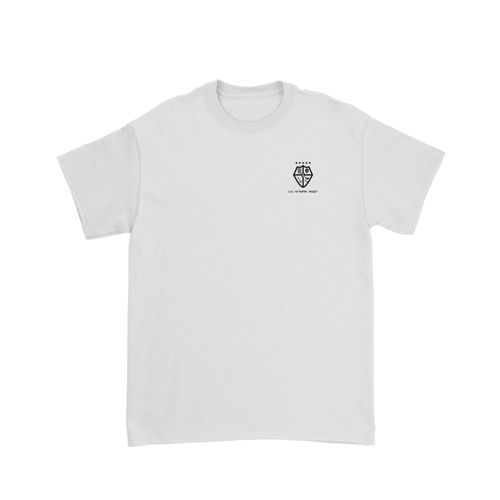 Immagine di DI POPPA "LOGO COLLEGE" T-SHIRT WHITE