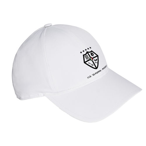 Immagine di DI POPPA "LOGO COLLEGE" CAP WHITE