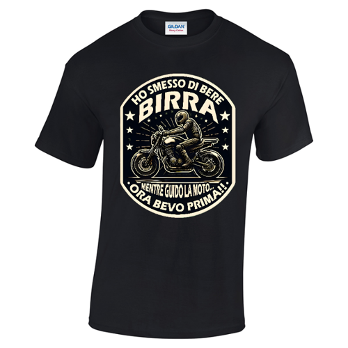 Immagine di T-Shirt Biker - Ho Smesso DI Bere Birra