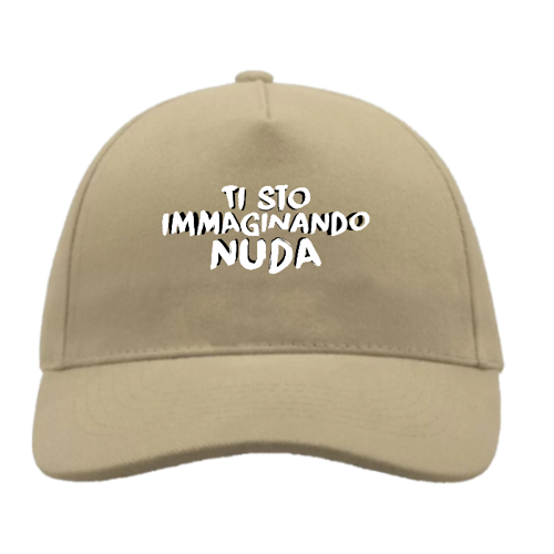 Immagine di Cappellino BymE "Ti sto immaginando nuda"