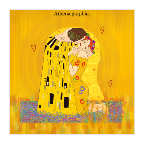 Immagine di Foto Quadro su Telaio 40x40 cm - KLIMT