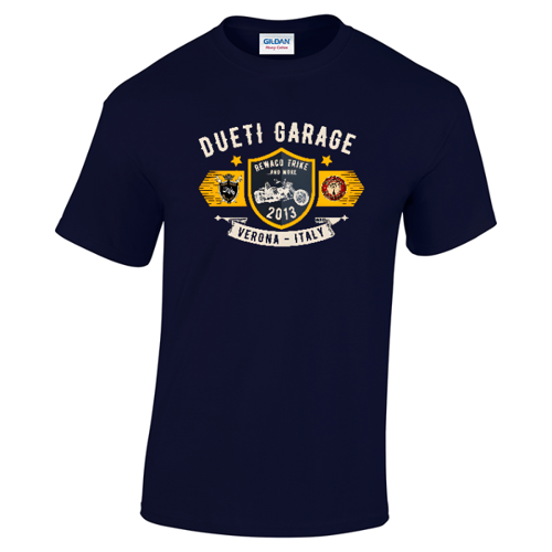 Immagine di T-Shirt Biker - DueTi Garage 