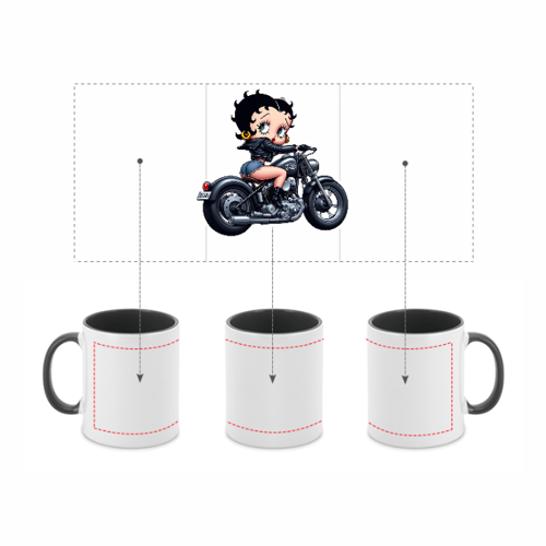 Immagine di Tazza in ceramica - BIKER BETTY BOOP