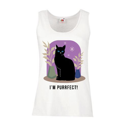 Immagine di Canottiera Donna "I'M PURRFECT"