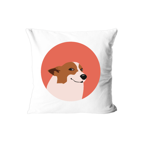 Immagine di Cuscino "Smiling Corgi"