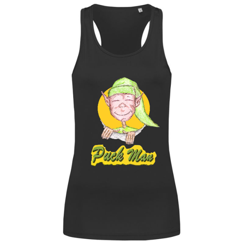 Immagine di Canottiera Sport Donna-logo and writing by Puckman