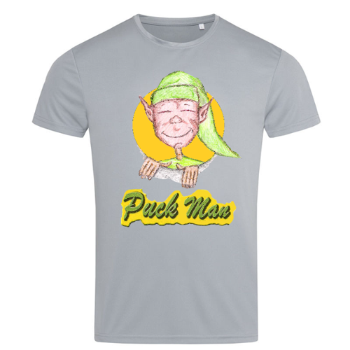 Immagine di T-Shirt Sport Uomo-logo and writing by Puckman