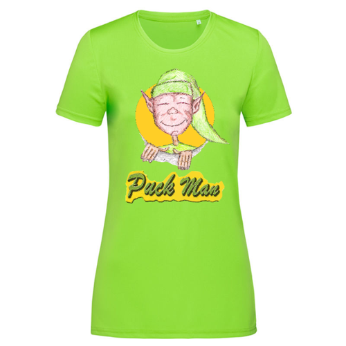 Immagine di T-Shirt Sport Donna-logo and writing by Puckman