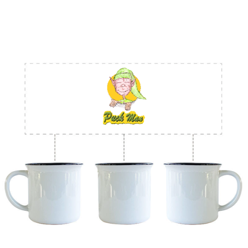 Immagine di Tazza Vintage-logo and writing by Puckman