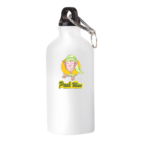 Immagine di Borraccia Alluminio 400 ml-logo and writing by Puckman