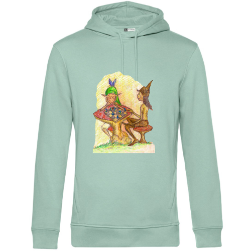 Immagine di Felpa Cappuccio Organic Uomo B&C CWU33B