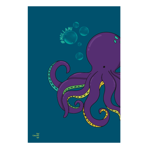 Immagine di Telo da mare microfibra 100x150 cm Mollami