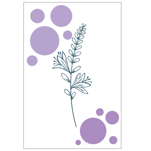 Immagine di 6 Cartoline Verticali "Flowers"