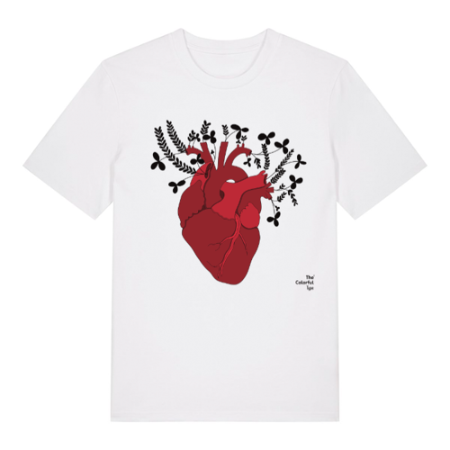 Immagine di T-Shirt Creator 2.0 Stanley/Stella Cuore fiorito