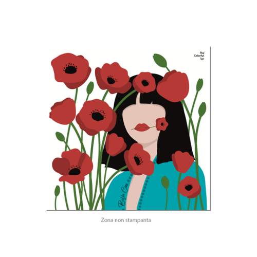 Immagine di Poster quadrato 20x20 Bella Ciao