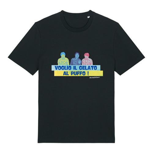 Immagine di T-Shirt Creator "Gelato al Puffo"