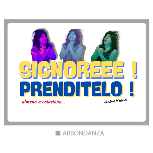 Immagine di Tovaglietta PVC "Signore Prenditelo!"