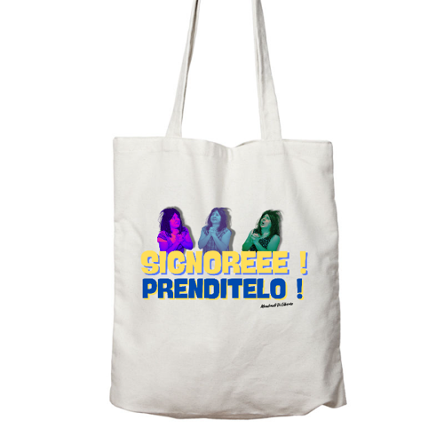 Immagine di Shopper in cotone "Signore Prenditelo"