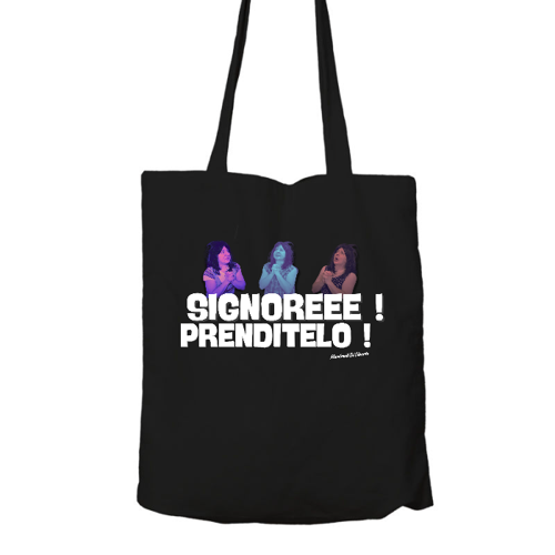 Immagine di Shopper in cotone "Signore Prenditelo"