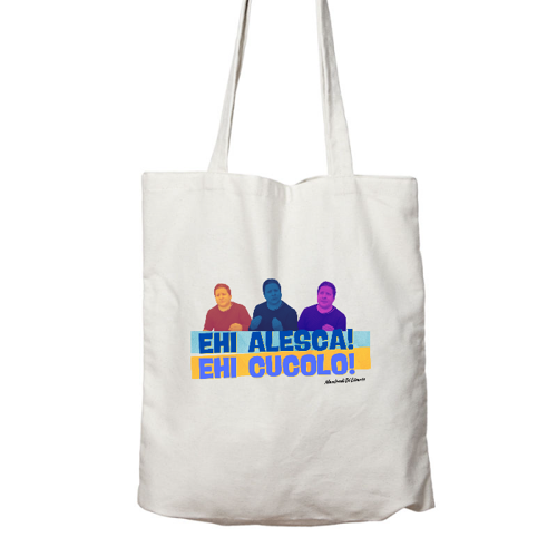 Immagine di Shopper in cotone "Alesca e Cuculo"