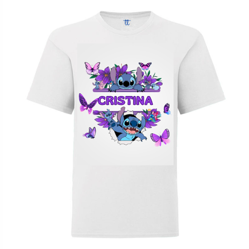 Immagine di T-Shirt Bambina personalizzata Cristina