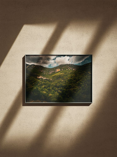 Immagine di Pannello in Forex 40x30 cm - Alpi Liguri in primavera