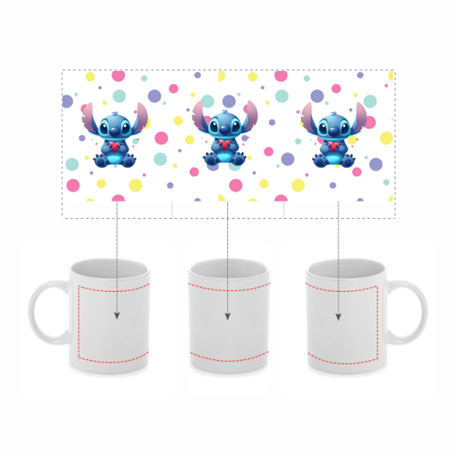 Immagine di Tazza in ceramica Stitch