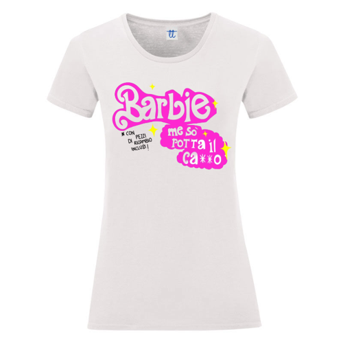 Immagine di T-Shirt Donna Cotone Organico Inspire E150 "BARBIE"