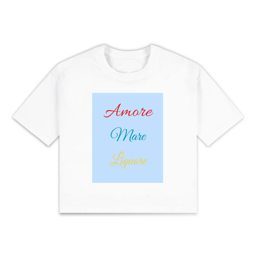Immagine di Crop top - Amore Mare Liquore