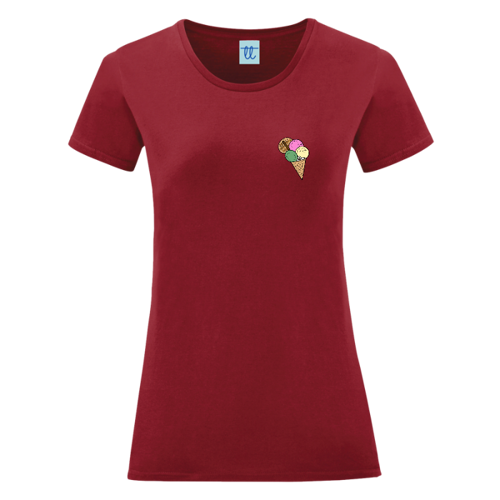 Immagine di T-Shirt Femme imprimé glace