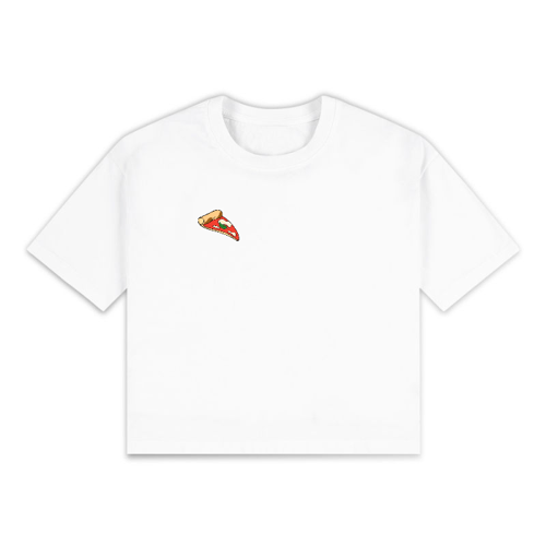 Immagine di T-Shirt Crop Top - Femme - Pizza