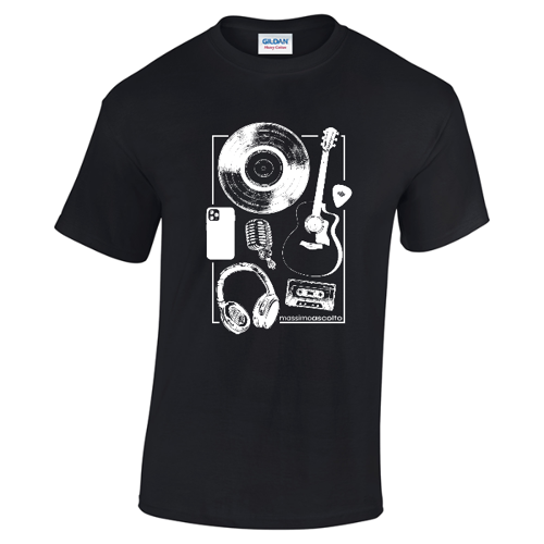 Immagine di T-Shirt Uomo MassimoAscolto "Vintage"