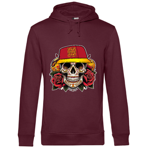 Immagine di Felpa Uomo Cappuccio Cotone Organico | B&C WU33B