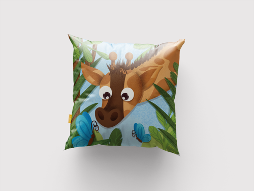 Immagine di Cuscino Giraffa