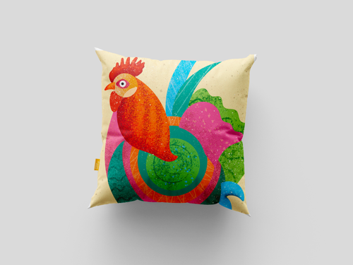 Immagine di Cuscino Gallo