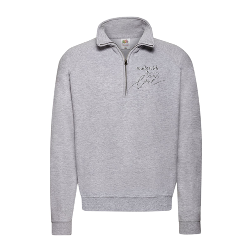 Immagine di Felpa Unisex Colletto e Zip • MILAGRO •